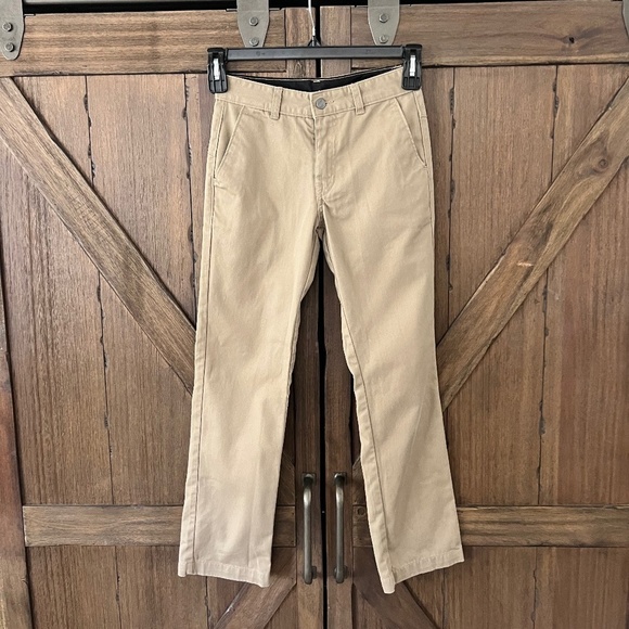 Volcom Vmonty Youth Khaki Pants Size 26 - Picture 1 of 5